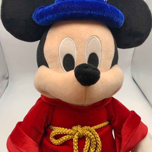 Disney Mickey Mouse Fantasia Sorcerer Stuffed Toy Large 23" Plush With Tags! - Picture 3 of 16